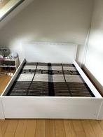 Ikea Brusali 2 persoonsbed + 2 schuiven, Huis en Inrichting, Slaapkamer | Bedden, Ophalen, Wit, Tweepersoons, 180 cm