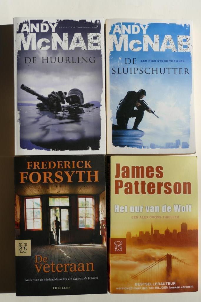 DIVERSE THRILLERS reeks Zwarte Beertjes, Boeken, Thrillers, Nieuw, Ophalen of Verzenden