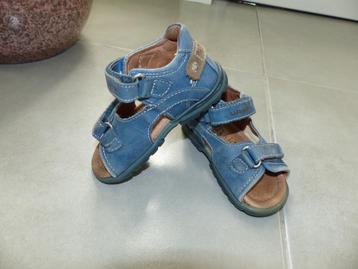 Blauwe lederen sandalen jongen - maat 23 beschikbaar voor biedingen