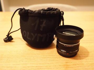 Olympus M.Zuiko 17 mm f1.8 beschikbaar voor biedingen