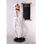 Chef Skinny beeld Menubord – Kok 185 cm Beschrijfbaar, Verzamelen, Ophalen, Nieuw