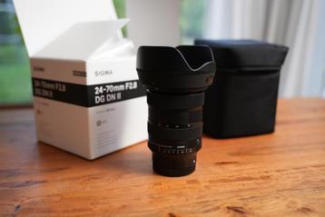 Sigma 24-70MM F2.8 Art II L-Mount beschikbaar voor biedingen