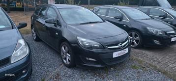 OPEL ASTRA 1.6i Benzine EURO5 Airco/Cruise Gekeurd&Onderhoud, Euro 5, 1568 cc, Zwart, Bedrijf