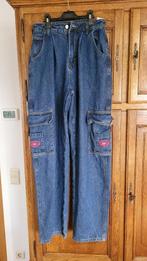 jean dame taille XS(16)jambes larges, Blauw, Ophalen of Verzenden, Zo goed als nieuw, SHEIN