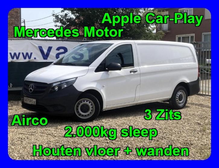 Mercedes-Benz Vito CDI Mercedes Motor 1950cc / 17.770€ + BTW, Auto's, Bestelwagens en Lichte vracht, Bedrijf, Te koop, ABS, Airbags