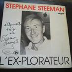 Vinyl 45trs - Stephane steeman - l'ex-l'orateur, DÉDICACÉ, CD & DVD, Utilisé, Enlèvement ou Envoi