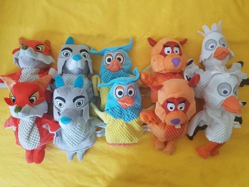 Fabeltjeskrant handpoppen 2 volledige series, Kinderen en Baby's, Speelgoed | Poppen, Zo goed als nieuw, Ophalen of Verzenden