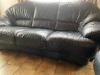 Salon, Huis en Inrichting, Ophalen, Gebruikt, Vierpersoons of meer, Leer