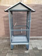Mooie volière zie foto's, Dieren en Toebehoren, Ophalen, Zo goed als nieuw, Metaal, Volière