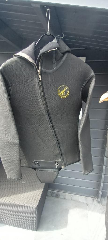 La spirotechnique Vintage wetsuit, Watersport en Boten, Duiken, Gebruikt, Duikpak, Ophalen of Verzenden