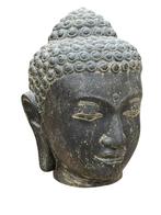 Boeddha hoofd in steen, Ophalen of Verzenden, Zo goed als nieuw, Info@asianimport.be, Wevelgrm
