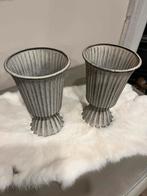 2 landelijke potjes, Tuin en Terras, Bloempotten, Ophalen