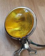 Koplamp classic look cafe racer bobber scrambler geel onder, Motoren, Ophalen of Verzenden