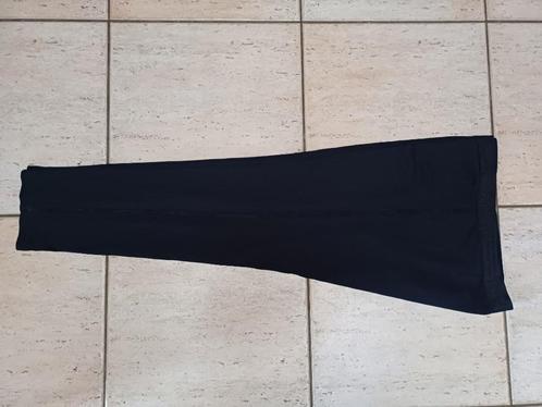 lange elastische broek donkerblauw op elastische band (XL), Kleding | Dames, Broeken en Pantalons, Zo goed als nieuw, Maat 46/48 (XL) of groter