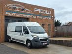 Peugeot Boxer - Dub Cab 6 Zitplaatsen - 2016 - 170.000 KM, Euro 5, Achat, Entreprise, Boîte manuelle