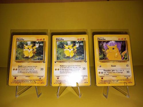 Pokemon kaarten (5) van Pikachu collectie., Hobby en Vrije tijd, Verzamelkaartspellen | Pokémon, Gebruikt, Meerdere kaarten, Ophalen of Verzenden