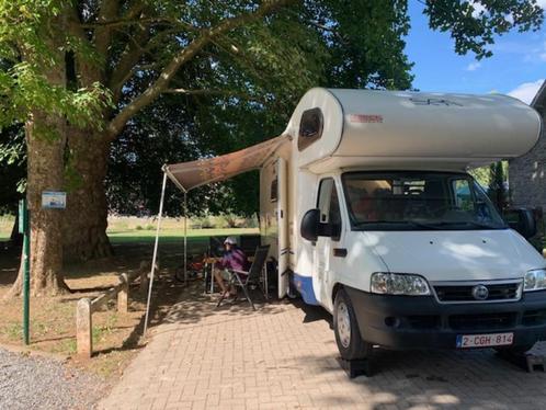 Fiat 2.8L kampeerbus, Caravans en Kamperen, Mobilhomes, Particulier, Half-integraal, tot en met 6, Fiat, Diesel, 6 tot 7 meter