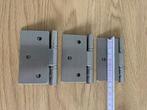 Scharnieren deur Solid, Doe-het-zelf en Bouw, Hang- en Sluitwerk, Ophalen of Verzenden, Nieuw, Inox, Scharnier