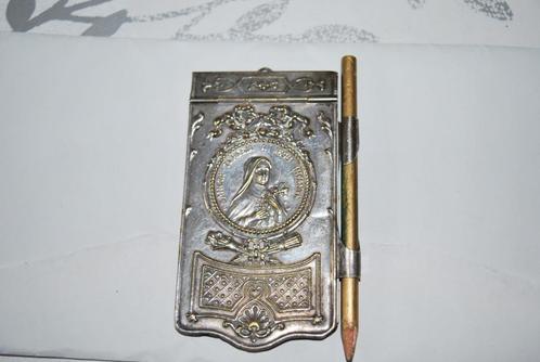 très ancien CARNET DE BAL  en argent ( t.b.état ), Antiek en Kunst, Antiek | Zilver en Goud, Zilver, Ophalen of Verzenden