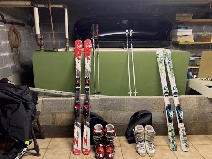 ski-uitrusting, Sport en Fitness, Skiën en Langlaufen, Gebruikt, Ski's, Ski, Ophalen
