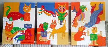 3) - 3x enfants et animaux 2006 - Henk Koelemeijer 1939-2025, Enlèvement