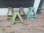 4 sets industriële gietijzeren poten, Hoog 50 cm, Antiek en Kunst, Ophalen