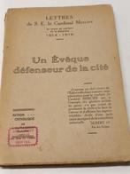 Un évêque défenseur de la cité lettres cardinal Mercier, Boeken, Ophalen of Verzenden, Gelezen