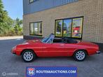 Alfa Romeo Spider 2.0 Coda Tronca | 1974 | Route 66 Auctions, Auto's, Zwart, Bedrijf, Handgeschakeld, Overige carrosserie