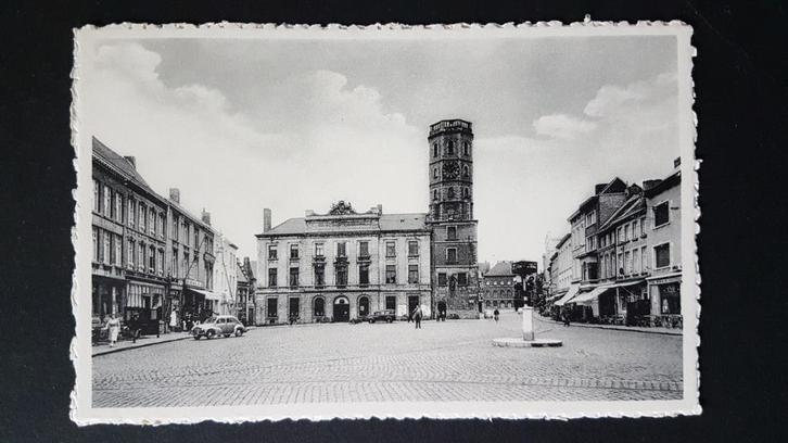 Menen Grote Markt Menin Grand'Place, Verzamelen, Postkaarten | België, Ongelopen, West-Vlaanderen, 1940 tot 1960, Verzenden
