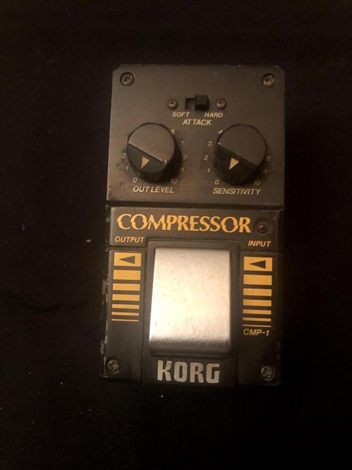 Korg CMP-1 Compresseur, Muziek en Instrumenten, Effecten, Gebruikt, Compressor, Ophalen of Verzenden