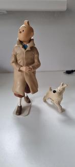 Kuifje wandelend met bobby moulinsart, Verzamelen, Ophalen of Verzenden, Zo goed als nieuw