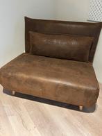 ️ Te koop: NIO zetelbed van Maisons du Monde – kleur cognac, Huis en Inrichting, Slaapkamer | Slaapbanken, Ophalen, Zo goed als nieuw
