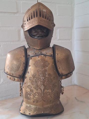 Vintage Ridderbuste  Nikka Decanter met fles. Whiskeyfles beschikbaar voor biedingen