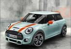 Sticker set motorkap striping Solaris oranje  MINI F55 F56, Auto-onderdelen, Ophalen, Nieuw, Mini