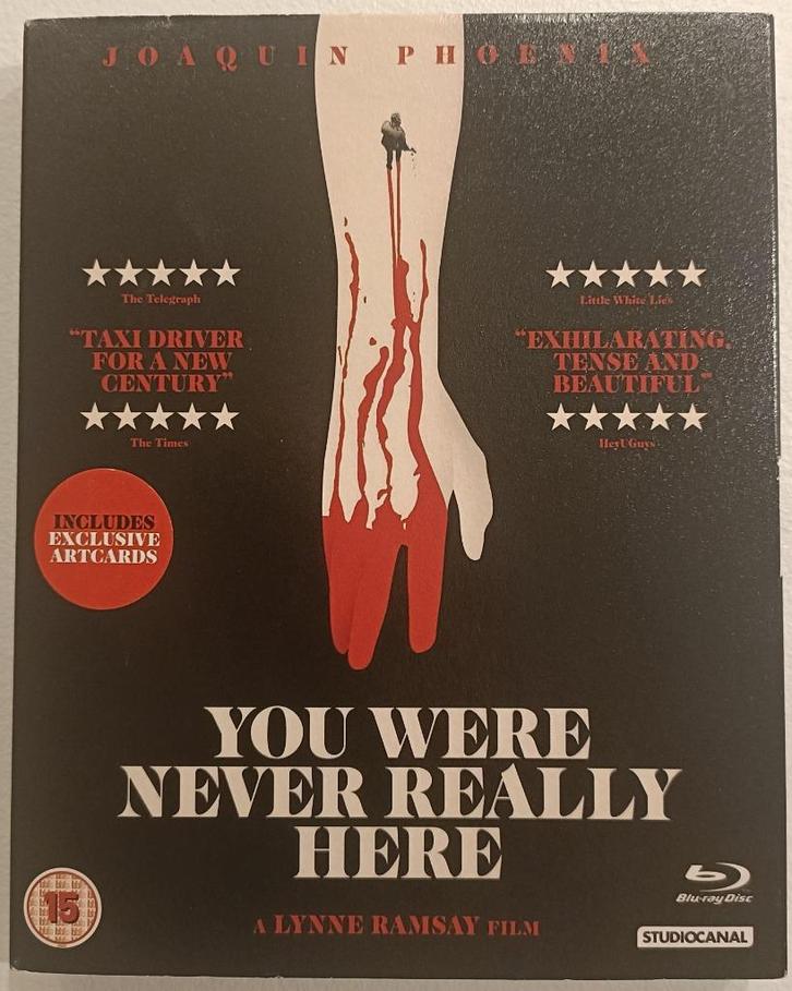 You Were Really Never Here blu-ray (UK) (Geen NL subs), Cd's en Dvd's, Blu-ray, Zo goed als nieuw, Thrillers en Misdaad, Ophalen of Verzenden