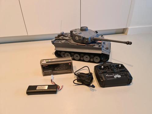 Amewi tiger 1 rc tank | extra balletjes, Hobby en Vrije tijd, Modelbouw | Radiografisch | Auto's, Zo goed als nieuw, Auto offroad