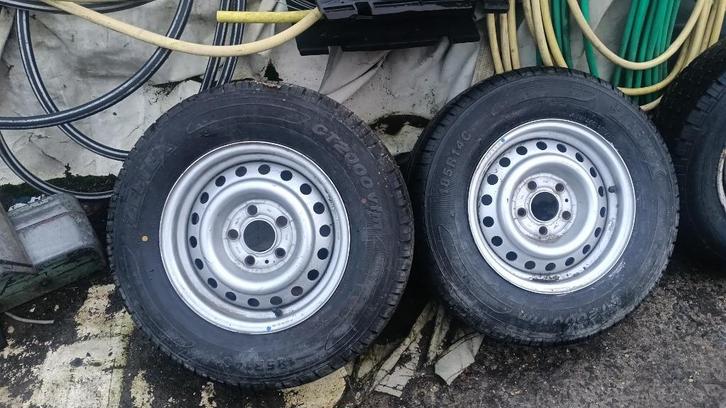 Aanhangwagen wielen 5 gaats 185 R14. 5x112, 5.5x14, Auto diversen, Aanhangwagen-onderdelen, Nieuw, Ophalen