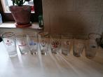 LOT DE 8 VERRES COLLECTION, Enlèvement, Utilisé, Verre à bière