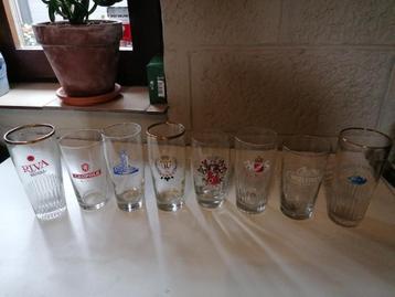 LOT DE 8 VERRES COLLECTION beschikbaar voor biedingen