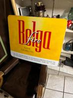 Plexiglas reclame BELGA 1990 80cmx60cm, Ophalen of Verzenden, Gebruikt