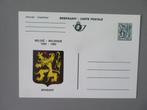 briefkaart 6,50 frank 1980 wapen Brabant onbeschreven, Verzamelen, Verzenden, 1960 tot 1980, Ongelopen, Vlaams-Brabant