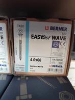 Berner EASYfast WAVE schroeven, Ophalen of Verzenden, Nieuw, 50 tot 100 mm, Schroeven