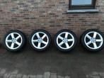 Originele audi Q5 Velgen met winterbanden, Auto-onderdelen, Banden en Velgen, Gebruikt, Banden en Velgen, Winterbanden, 235 mm