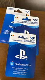 PS5 / PlayStation Store tegoedkaart €50 voor €40 per stuk, Telecommunicatie, Prepaidkaarten en Simkaarten, Ophalen of Verzenden