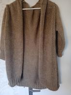 Nieuwe oversized gebreide gilet in kleur camel, Overige kleuren, Nieuw, Ophalen, ANDERE