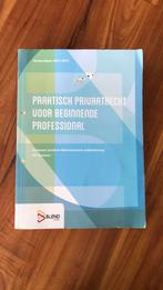 PRAKTISCH PRIVAATRECHT VOOR BEGINNENDEPROFESSIONAL 2021-2022, Boeken, Studieboeken en Cursussen, Ophalen of Verzenden, Gelezen