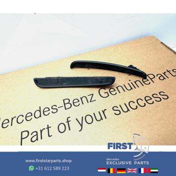 C GLC KLASSE AMG WIELKAST AERO SPLITTER SET ACHTERSCHERM SPO, Auto-onderdelen, Gebruikt, Achterklep, Mercedes-Benz, Ophalen of Verzenden
