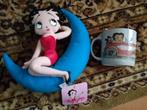 640/237) 2  items Betty Boop (figuurtje, mok), Ophalen of Verzenden, Betty Boop, Zo goed als nieuw, Beeldje of Figuurtje