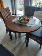 Table, Maison & Meubles, Tables | Tables à manger, 100 à 150 cm, Quatre personnes, Rond, Comme neuf