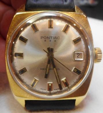 13) Pontiac  Memomatic automatique vintage, calibre ETA 2 beschikbaar voor biedingen